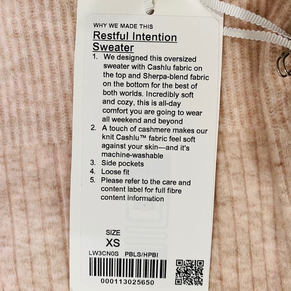 NWT Lululemon Restful intention dress size xs - Picture 4 of 4